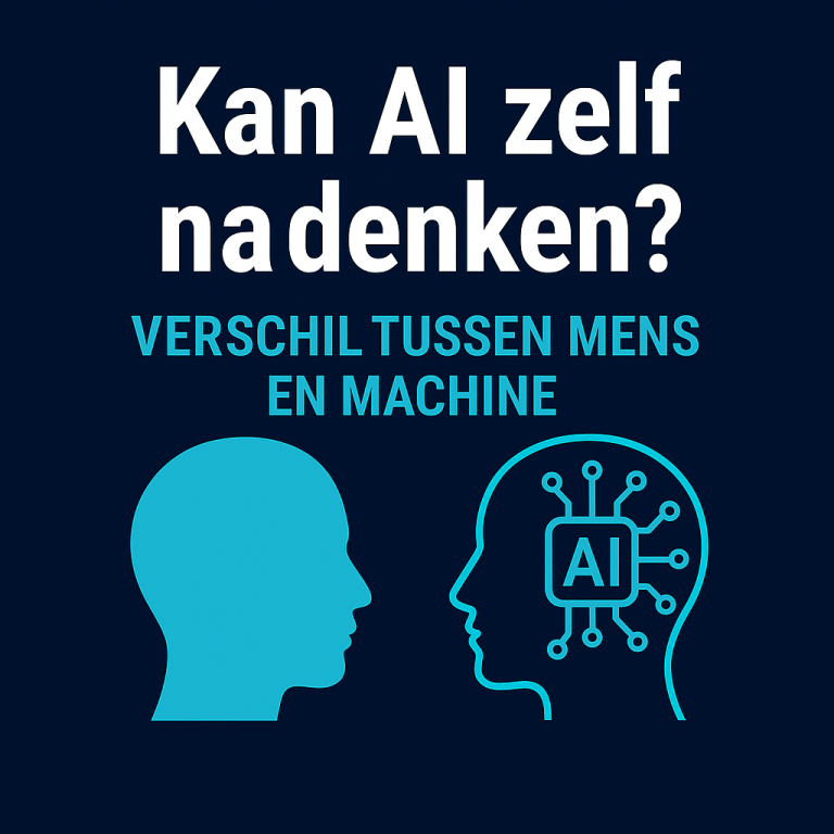 Kan AI zelf nadenken zoals een mens?