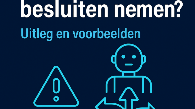 kan AI bewust besluiten nemen kan AI bewust besluiten nemen