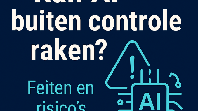 kan AI buiten controle raken