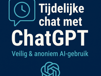 tijdelijke chat met ChatGPT
