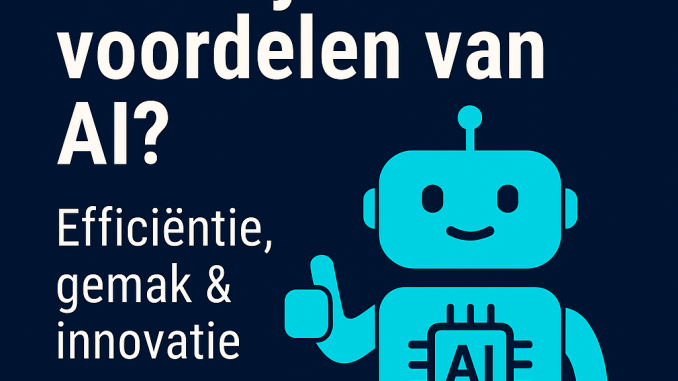 voordelen van AI voordelen van AI