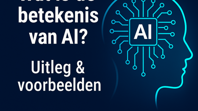 wat is de betekenis van ai wat is de betekenis van ai