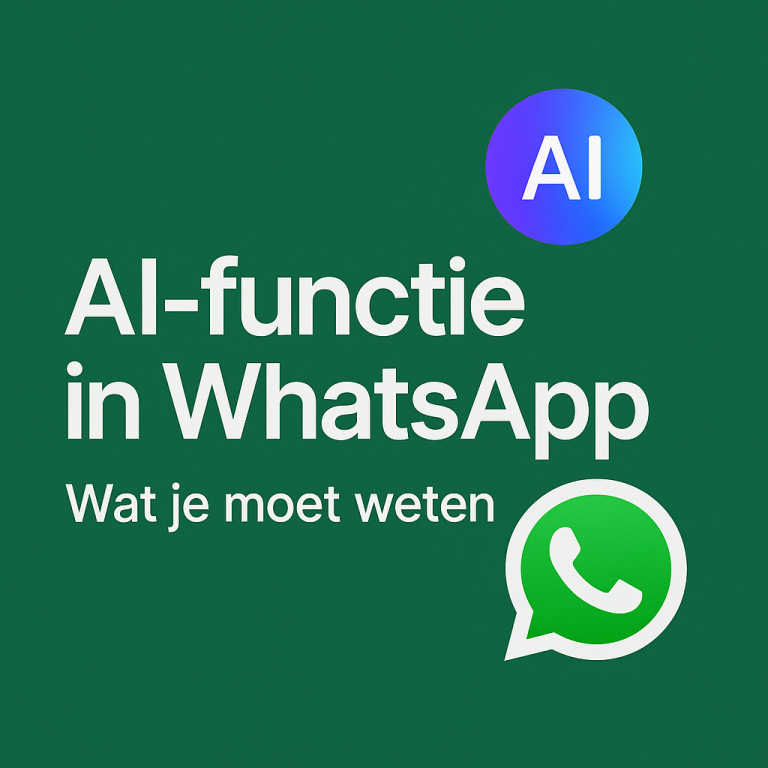 AI functie op WhatsApp