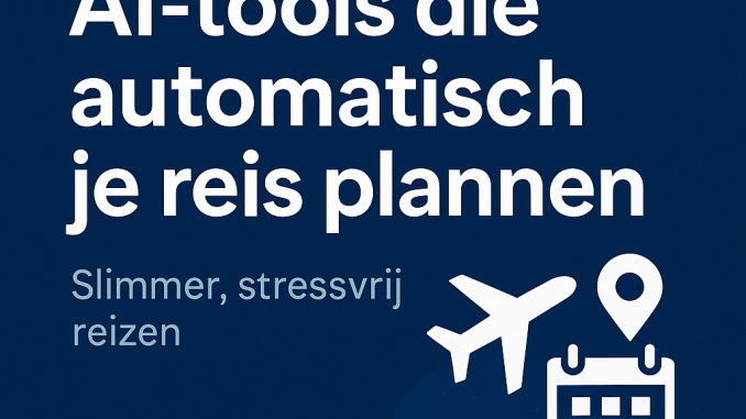 AI-tools reis plannen