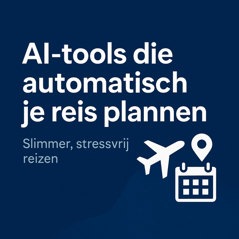 AI-tools reis plannen