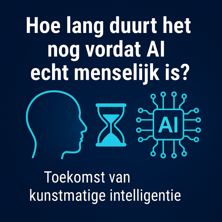 hoe lang duurt het nog voordat ai echt menselijk is