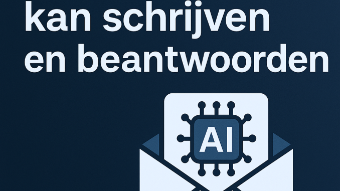 AI e-mails schrijven en beantwoorden