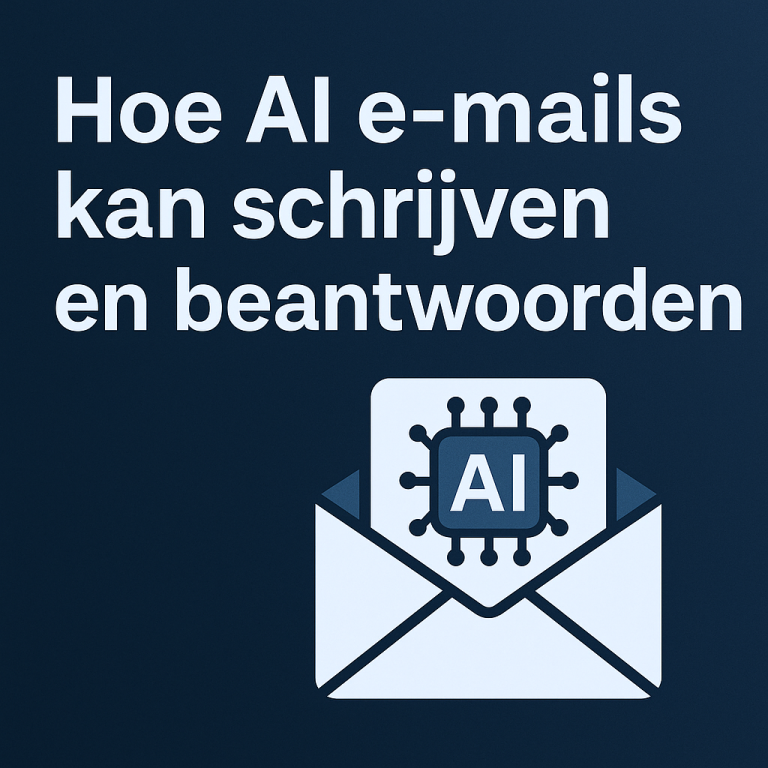 AI e-mails schrijven en beantwoorden